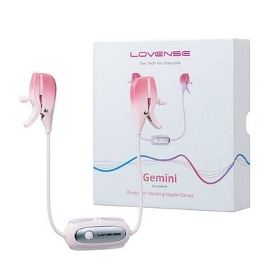  Lovense Gemini Máy rung núm vú