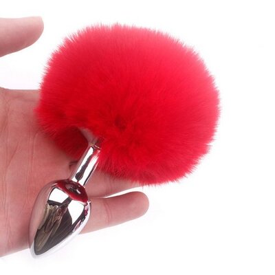 Phích hậu môn inox đuôi thỏ