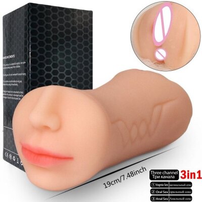  Âm Đạo Giả 2 Đầu 3 in 1