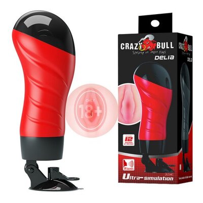 Âm đạo gắn tường rung rên- Crazy Bull Delia