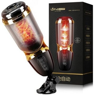 Âm đạo giả tự động gắn tường BECKCUP xoay thụt