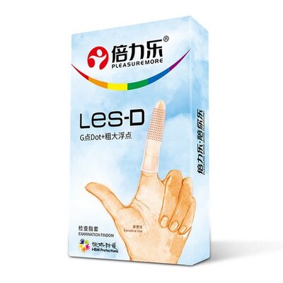 Bao cao su ngón tay Les-D hạt nổi