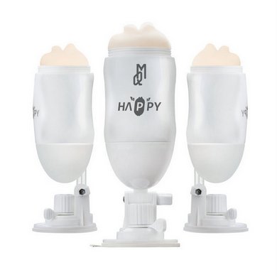 Cốc thủ dâm 2 đầu Happy gắn tường