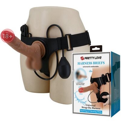 Dương vật đai đeo Pretty Love rung bắn tinh