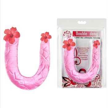 Dương vật giả hai đầu em sung chị sướng