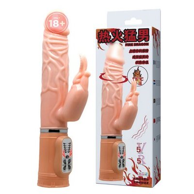 Dương vật giả rung ngoáy điều chỉnh nhiệt độ