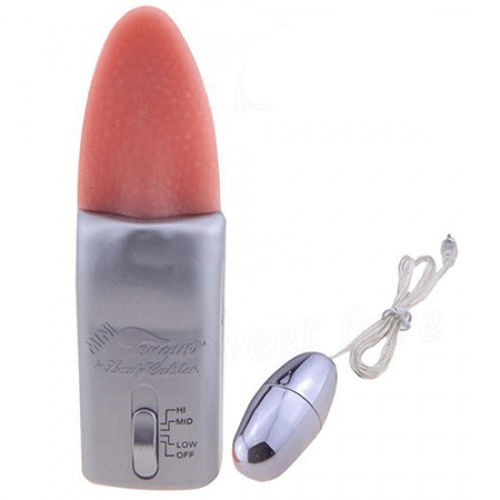 Lưỡi Liếm Silicon Kèm Trứng Rung