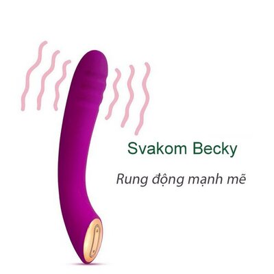 Máy rung điểm G Svakom Becky 