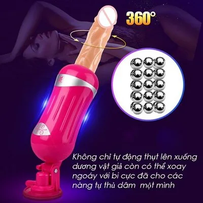 Máy Thủ Dâm Tự Động Easy Love Rung Thụt Xoay Bi 