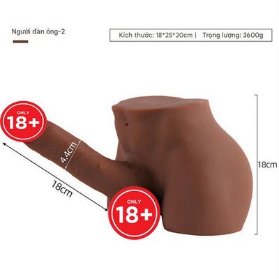 Mông silicon gắn dương vật bự