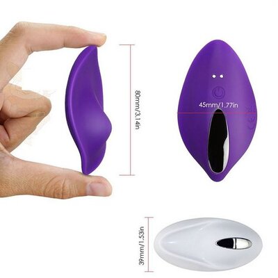 Trứng rung mu rùa gắn quần chíp 