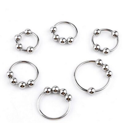 Vòng Đeo Dương Vật Inox 4 Bi