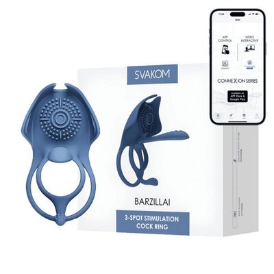 Vòng rung lưỡi liếm Svakom Barzillai