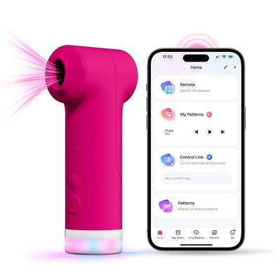 Máy rung âm vật Lovense Fizz hút và vỗ nhịp