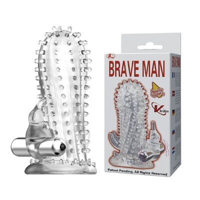 Bao Cao Su Đôn Gai Braveman Có Rung