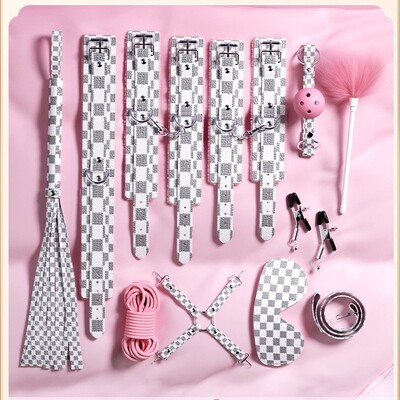  Bộ đồ chơi tình dục SM caro 10 món