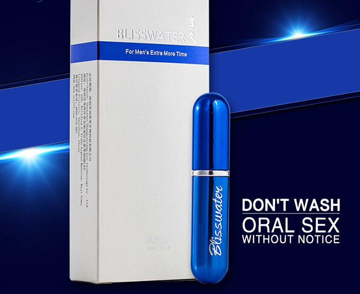 Chai xịt chống xuất tinh sớm BlissWater hàng đặc chủng Trung Quốc