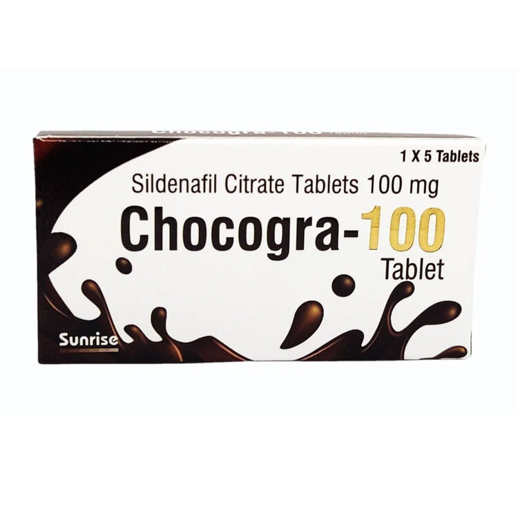 kẹo chocogra 100mg vi&ecirc;n nhai socola tăng sinh l&yacute; nam