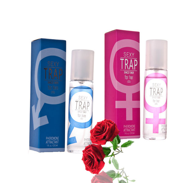 Nước hoa bẫy t&igrave;nh Sexy Trap chai xanh v&agrave; hồng &ndash; Pheromone gợi t&igrave;nh mạnh cho nam v&agrave; nữ.