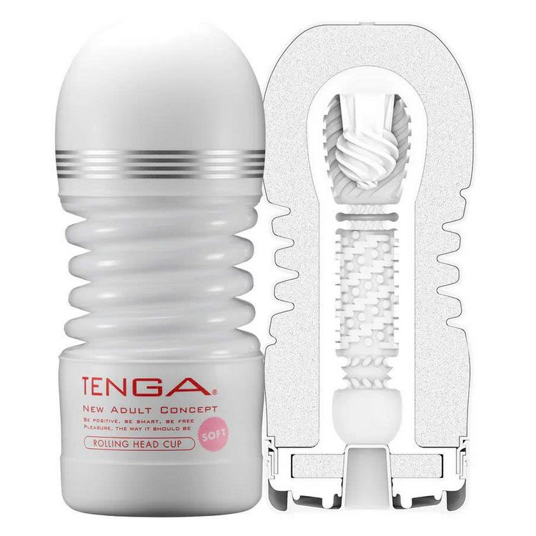 Cốc thủ dâm Tenga Rolling Head Cup đầu lăn 360 độ