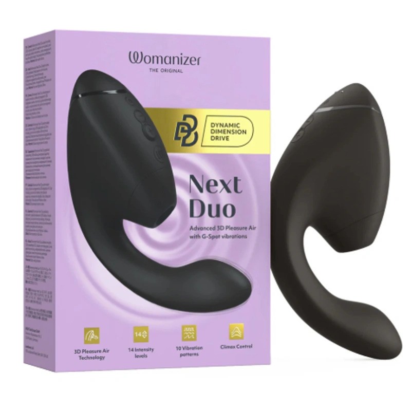 sạc từ t&iacute;nh v&agrave; chống nước IPX7 m&aacute;y b&uacute; rung Womanizer Next Duo d&ugrave;ng trong bồn tắm