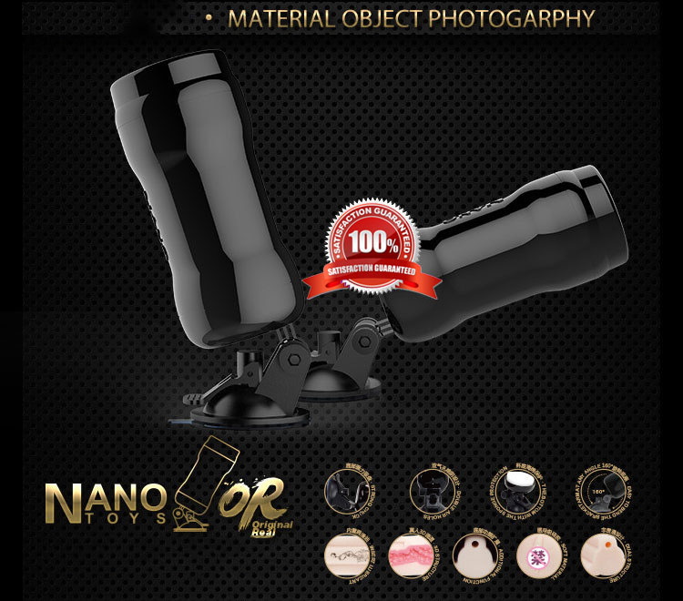 Âm đạo gắn tường Nano Original Real nhỏ gọn với hai phiên bản đen và trắng