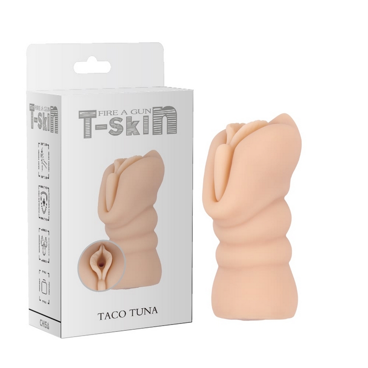Âm đạo silicon Taco Tuna chất liệu T-Skin an toàn