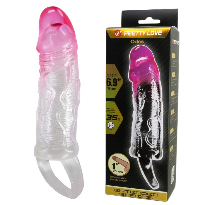Bao cao su đ&ocirc;n d&ecirc;n silicon mềm mại Prettylove Odes 6.9 cao cấp