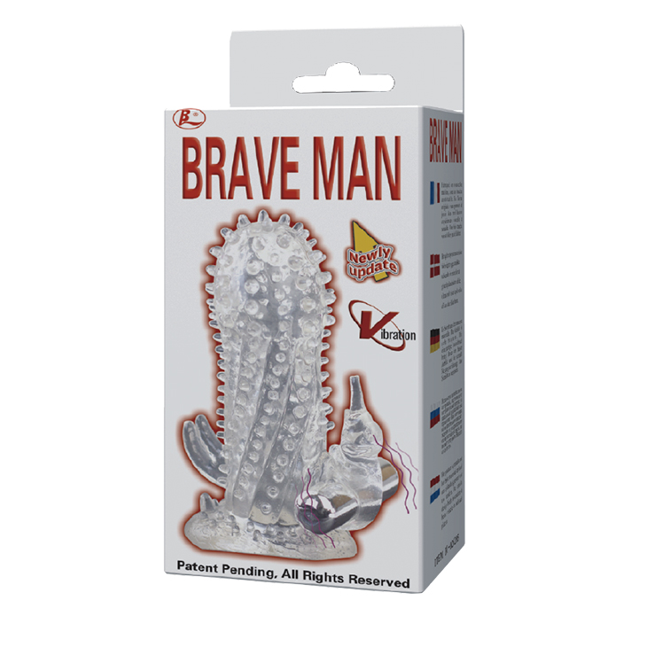 Bao cao su silicon đ&ocirc;n gai Braveman hỗ trợ chống xuất tinh sớm