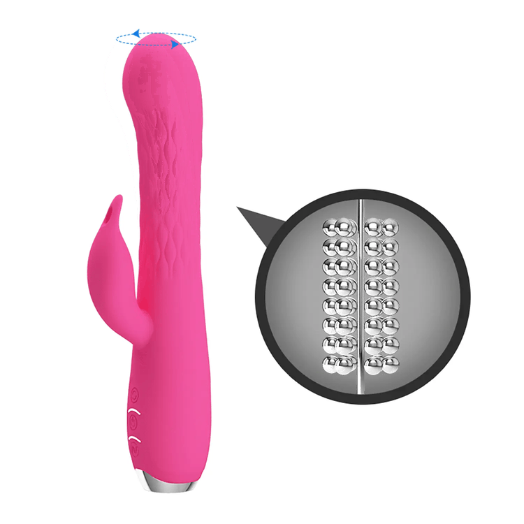 sextoy Prettylove Molly 12 chế độ rung 3 chế độ ngo&aacute;y xoay bi