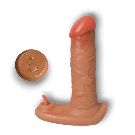 Dương vật silicon mini gắn quần chip rung thụt liếm điều khiển xa – Kích thích điểm G & âm vật, silicone mềm mại, sưởi ấm, điều khiển từ xa, dễ sử dụng mọi lúc mọi nơi.
