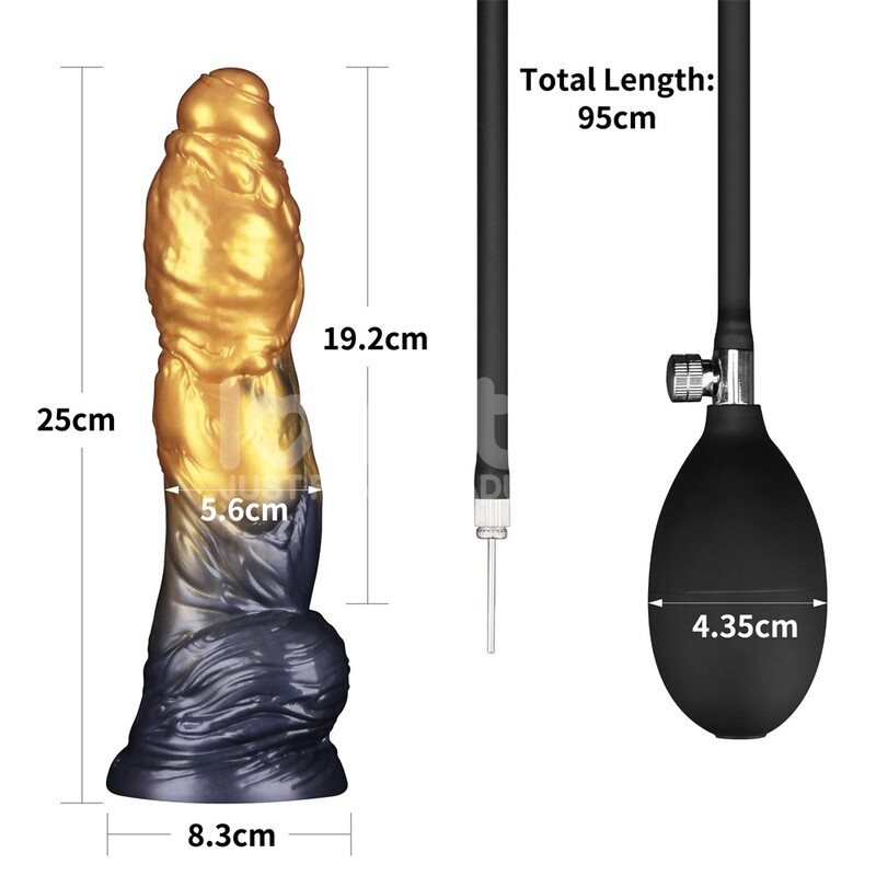 Dương vật giả bơm hơi Lovetoy 10 inch silicone