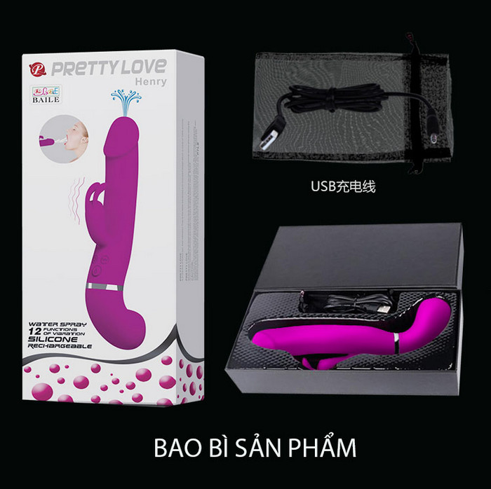  Bao bì dương vật giả bắn tinh Herry cực đỉnh