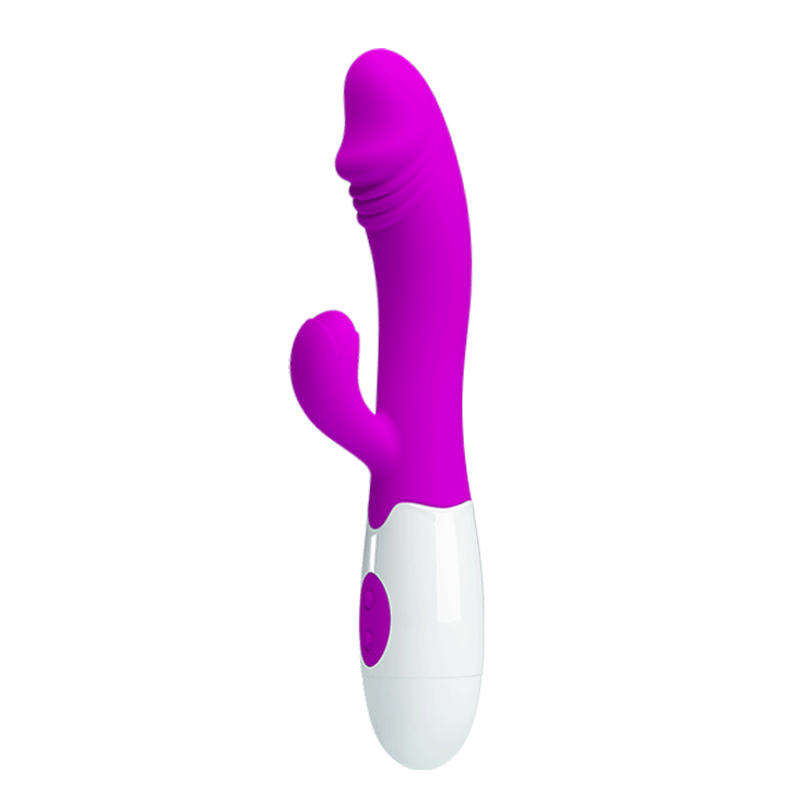 Dương vật giả Pretty Love Snappy 30 chế độ rung bằng silicone mềm mịn