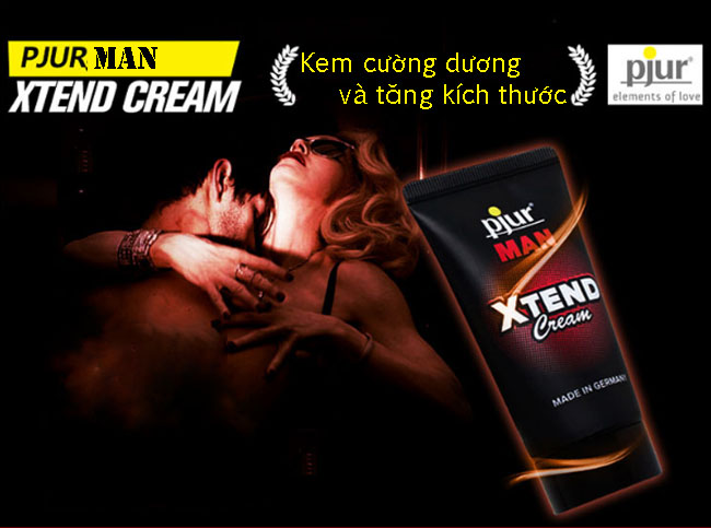 Kem Pjur Man Xtend ch&iacute;nh h&atilde;ng Đức dạng gel đặc gi&uacute;p tăng cương cứng v&agrave; tăng k&iacute;ch thước.