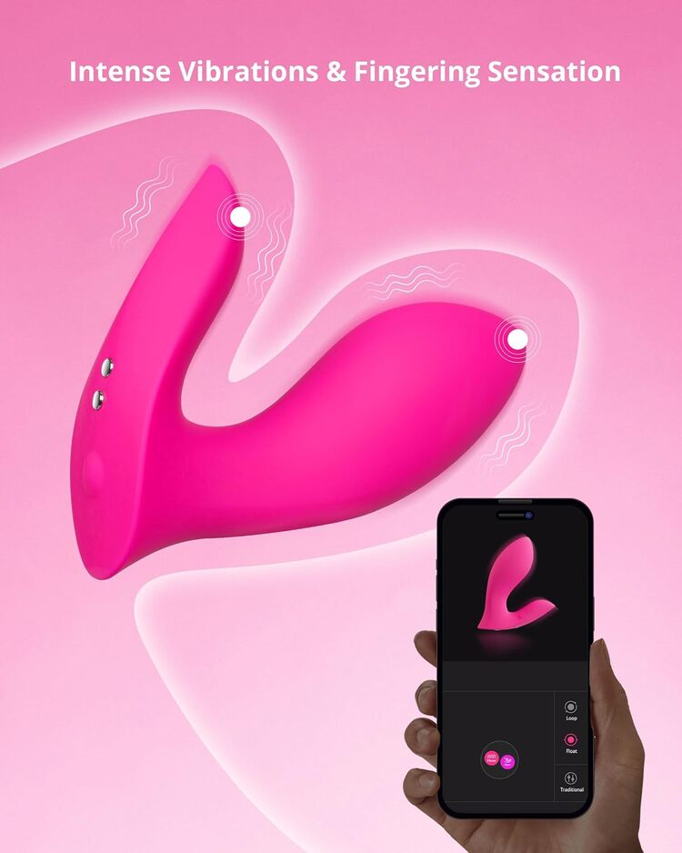 M&aacute;y rung gắn quần chip Lovense Flexer điều khiển từ xa qua app