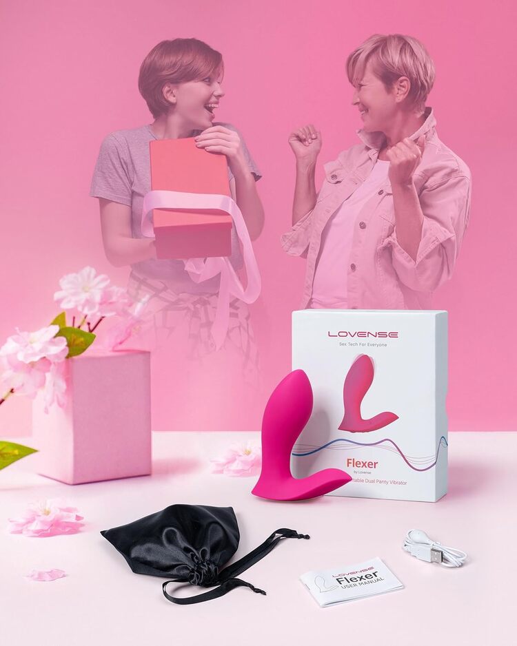 M&aacute;y rung gắn quần chip Lovense Flexer cao cấp cho nữ