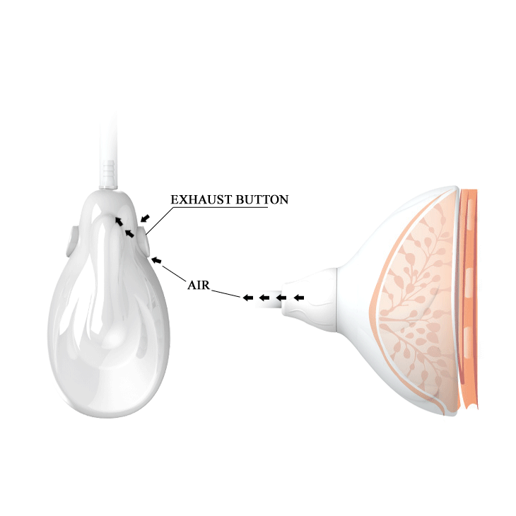 M&aacute;y massage v&uacute; tăng k&iacute;ch thước v&uacute; Pretty Love h&uacute;t ch&acirc;n kh&ocirc;ng rung massage