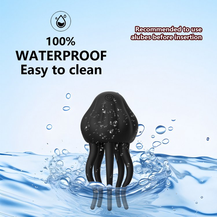 Dụng cụ mát xa dương vật vòi bạch tuộc chống nước hoàn toàn, dễ vệ sinh