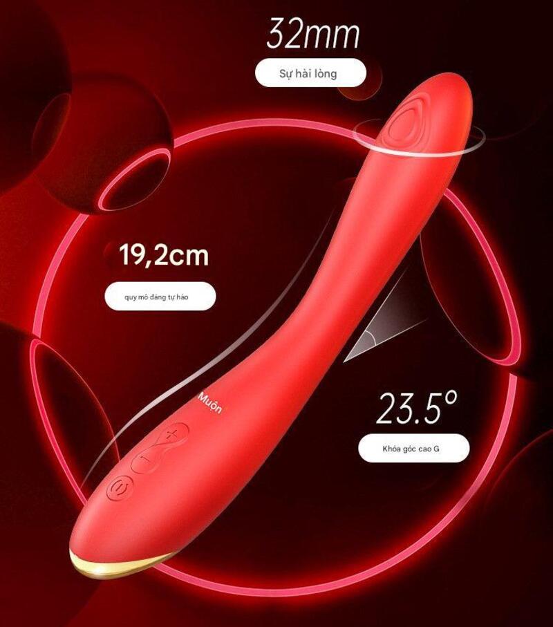 M&aacute;y massage điểm G Leten Thunder V01 rung vỗ 2 trong 1 cao cấp