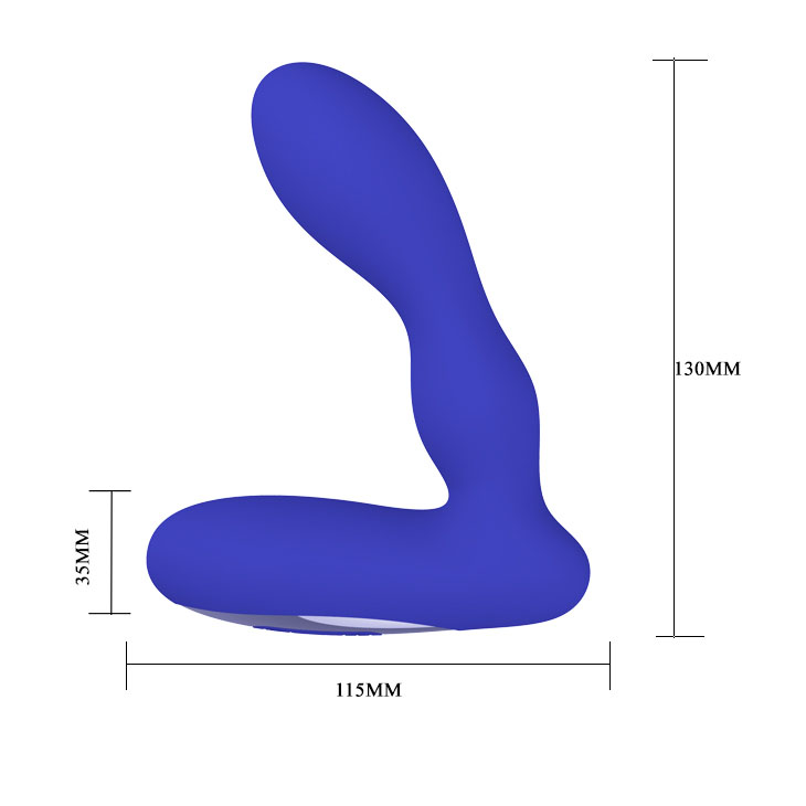 Máy rung hậu môn Brave Pretty Love – silicone mềm mại, thiết kế hai nhánh rung.