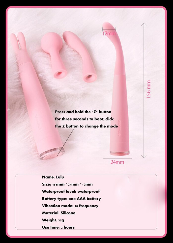 Zemalia Lulu – Máy massage âm vật mini cao cấp