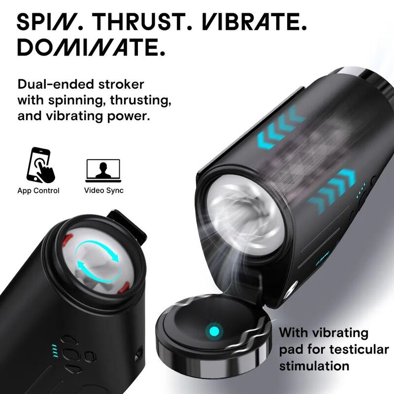 Máy thủ dâm SVAKOM KaotikLabs Shotty xoay thụt tự động
