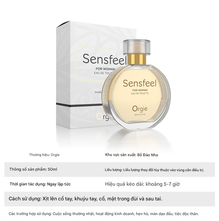 nuoc hoa pheromone nu orgie sensfeel 50ml dung khi hen ho tang tu tin quyen ru