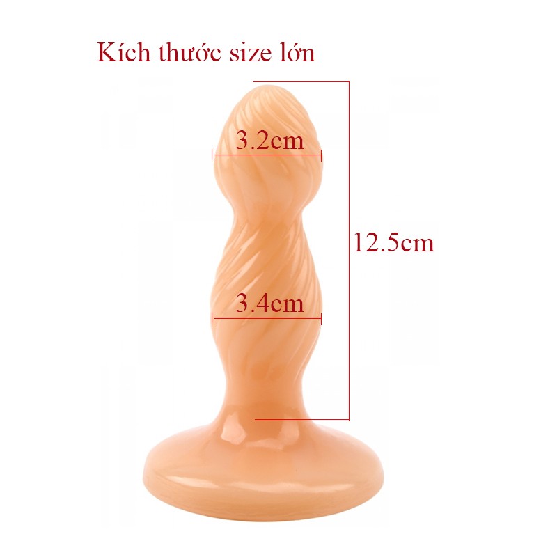 Phích hậu môn Chisa Small Wave Probe mẫu to dài 12,5cm