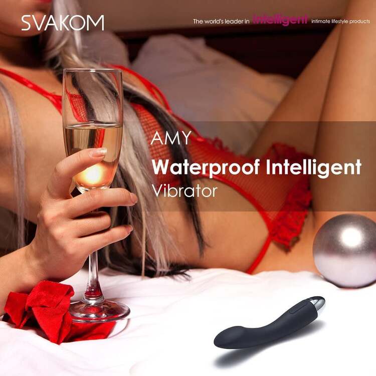 M&aacute;y rung Svakom Amy nhiều chế độ rung điều chỉnh linh hoạt cho nữ