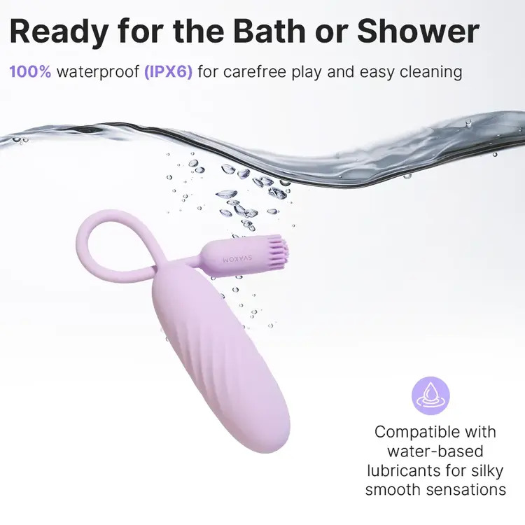 Svakom Plume chống nước sử dụng trong ph&ograve;ng tắm