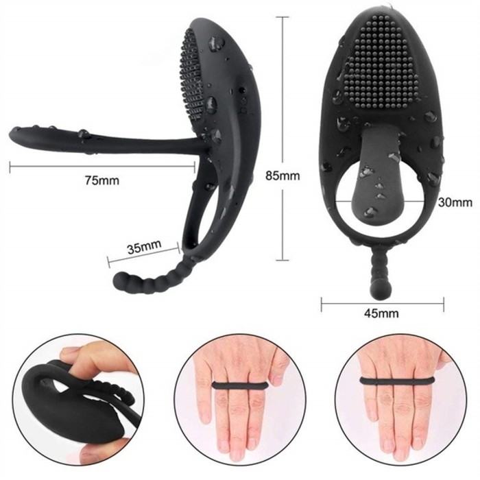 Vòng rung lưỡi mềm silicone